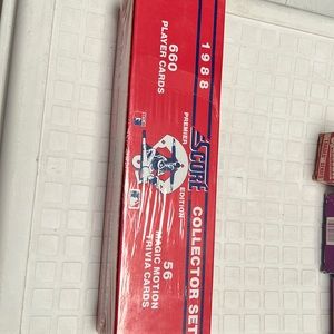 1988 score collectors set 660 player cards